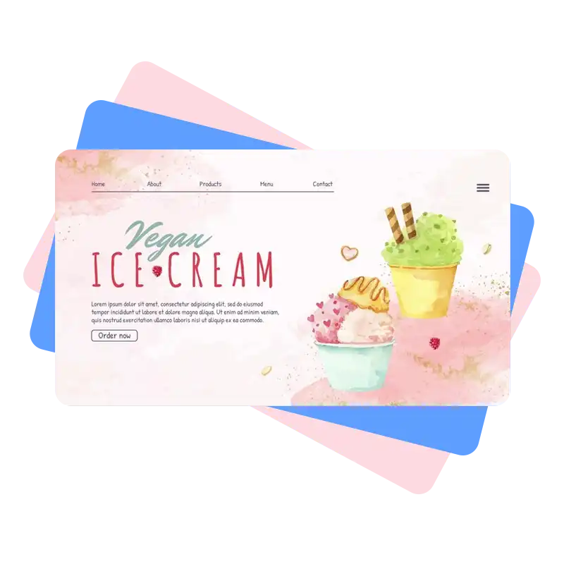 مزایای ساخت سایت آبمیوه و بستنی فروشی
