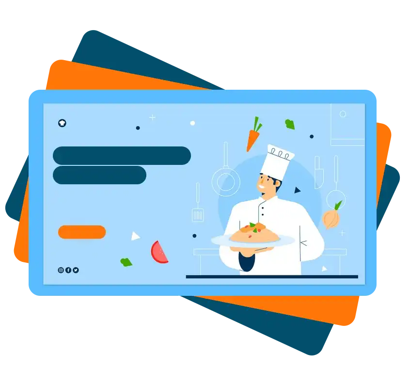 طراحی سایت آموزش آشپزی